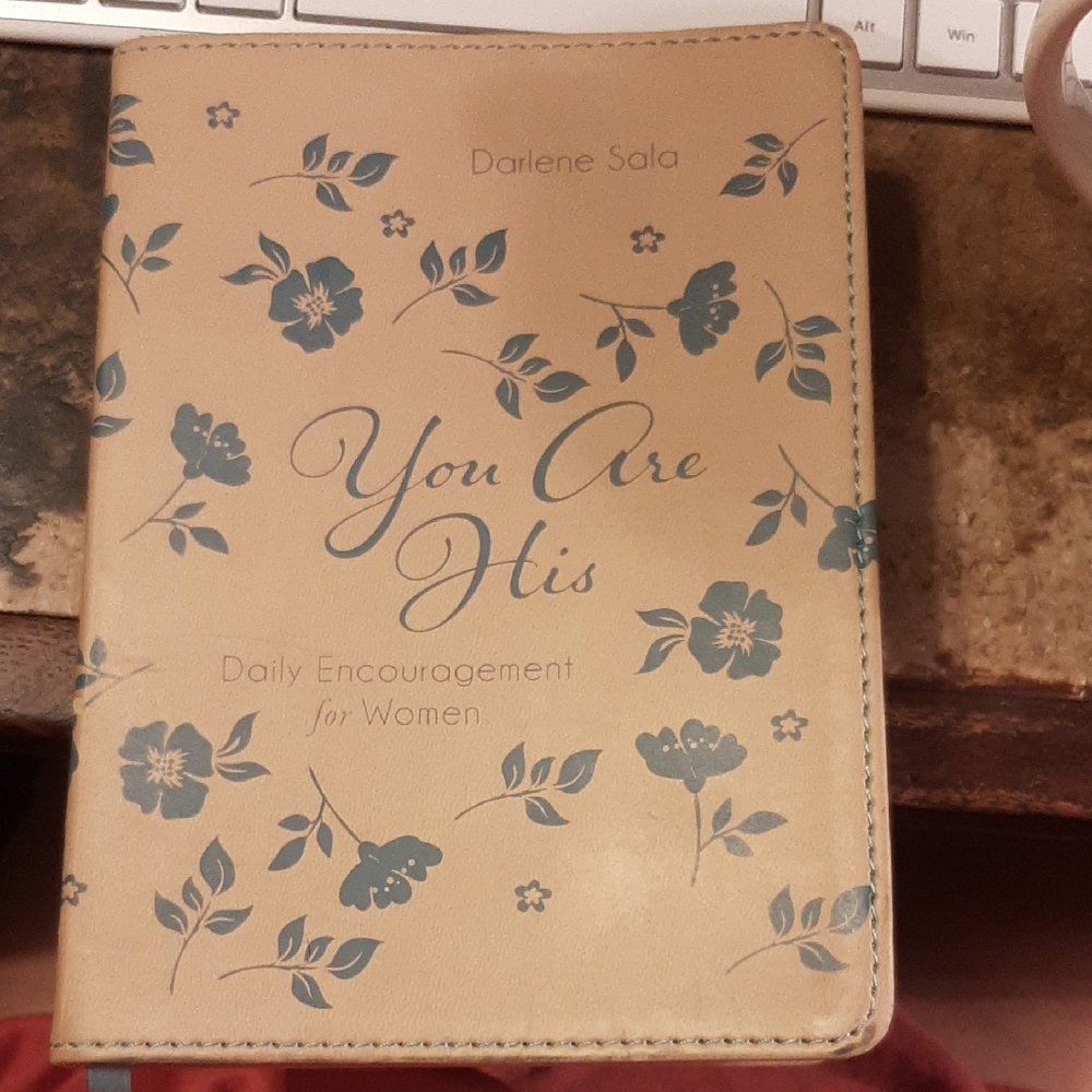 Tan and Blue Floral Journal
